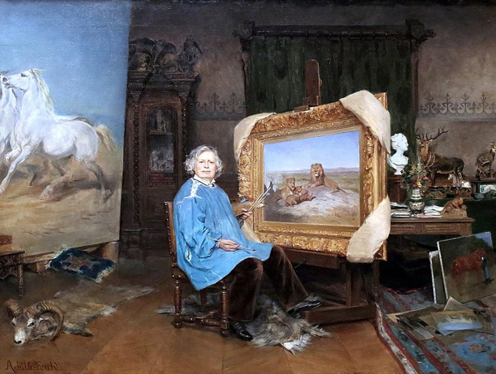 Rosa Bonheur in her Studio